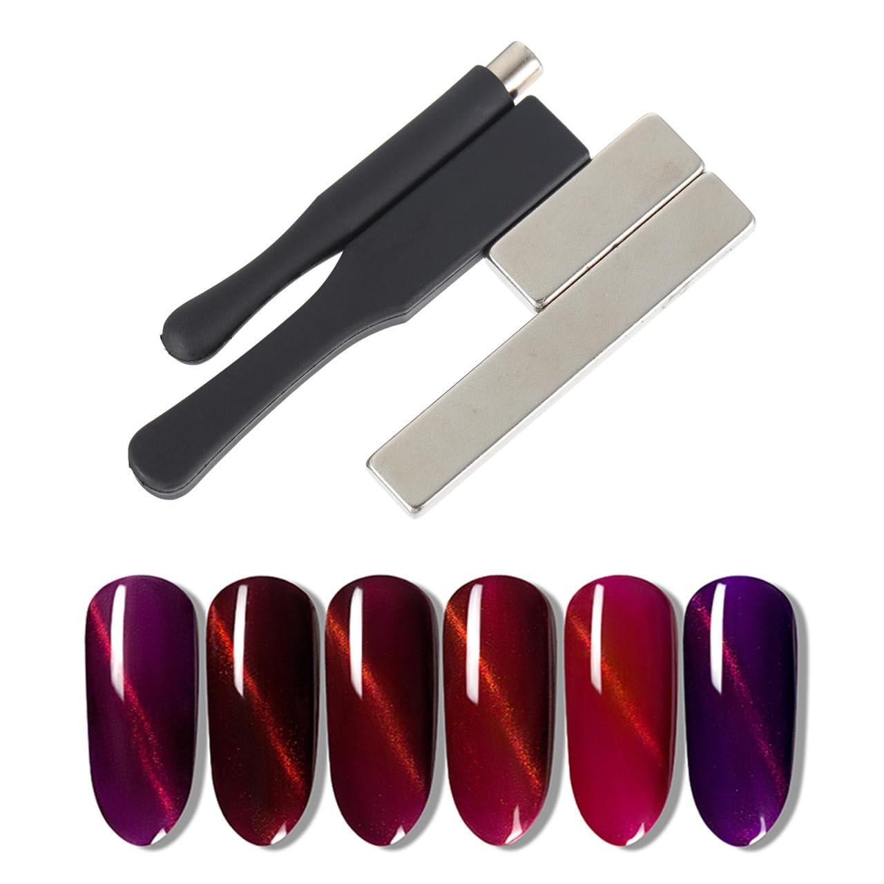 4Pcs Cat Eye Magnetic Gel Nail Polish Art Tools Nail Art Accessories Random Styles Create Unique Cat