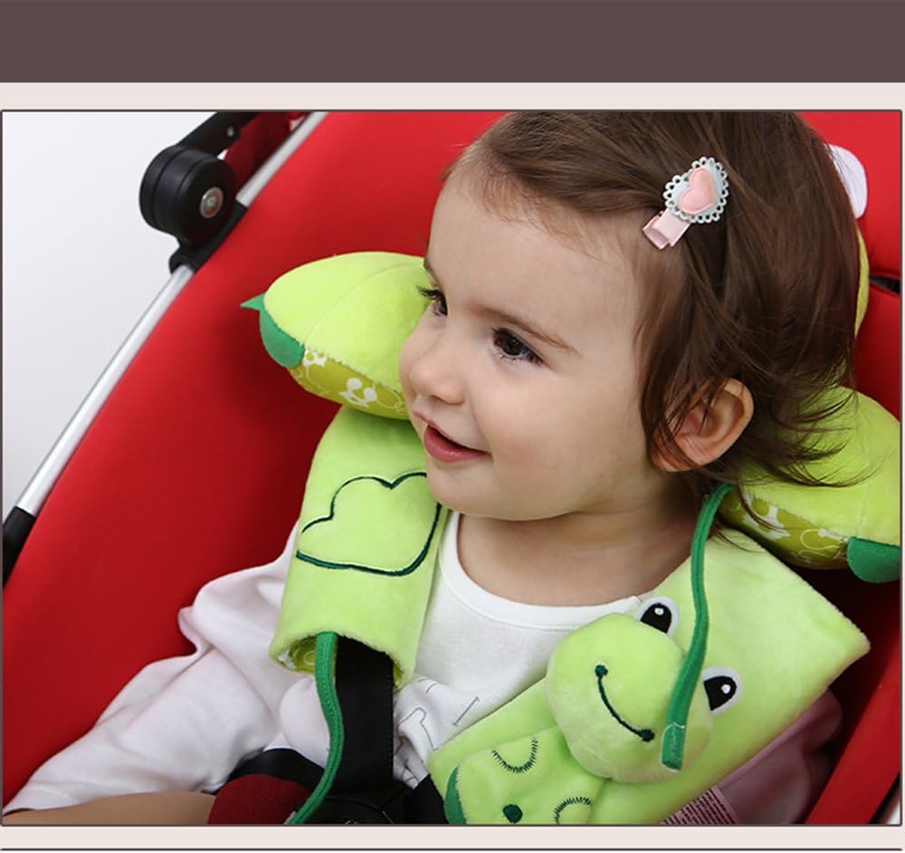 Cale Tetes Bebe Puericulture Siege Auto Coussin Repose Tete Enfants En Bas Age Doux Head Neck Support Le Meilleur Cadeau Pour Tout Petits Bebe Head Oreiller Les Enfants De Dinosaure Vert Voyage Oreiller