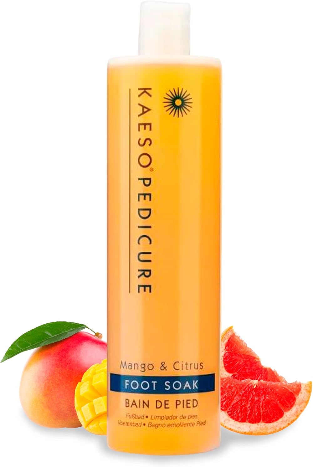 Kaeso Citrus Squeeze Foot Soak 495ml Refreshing Lemon Lime for Pedicure