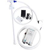 FloJet BW5000-00A Water Dispenser for 5 Gallon Bottle - Portable Bottled Water Dispensing System with Illuminated On/Off, Quick-Connect, Quiet Operation, Thermal Overload, Single Inlet - Ideal for RVs