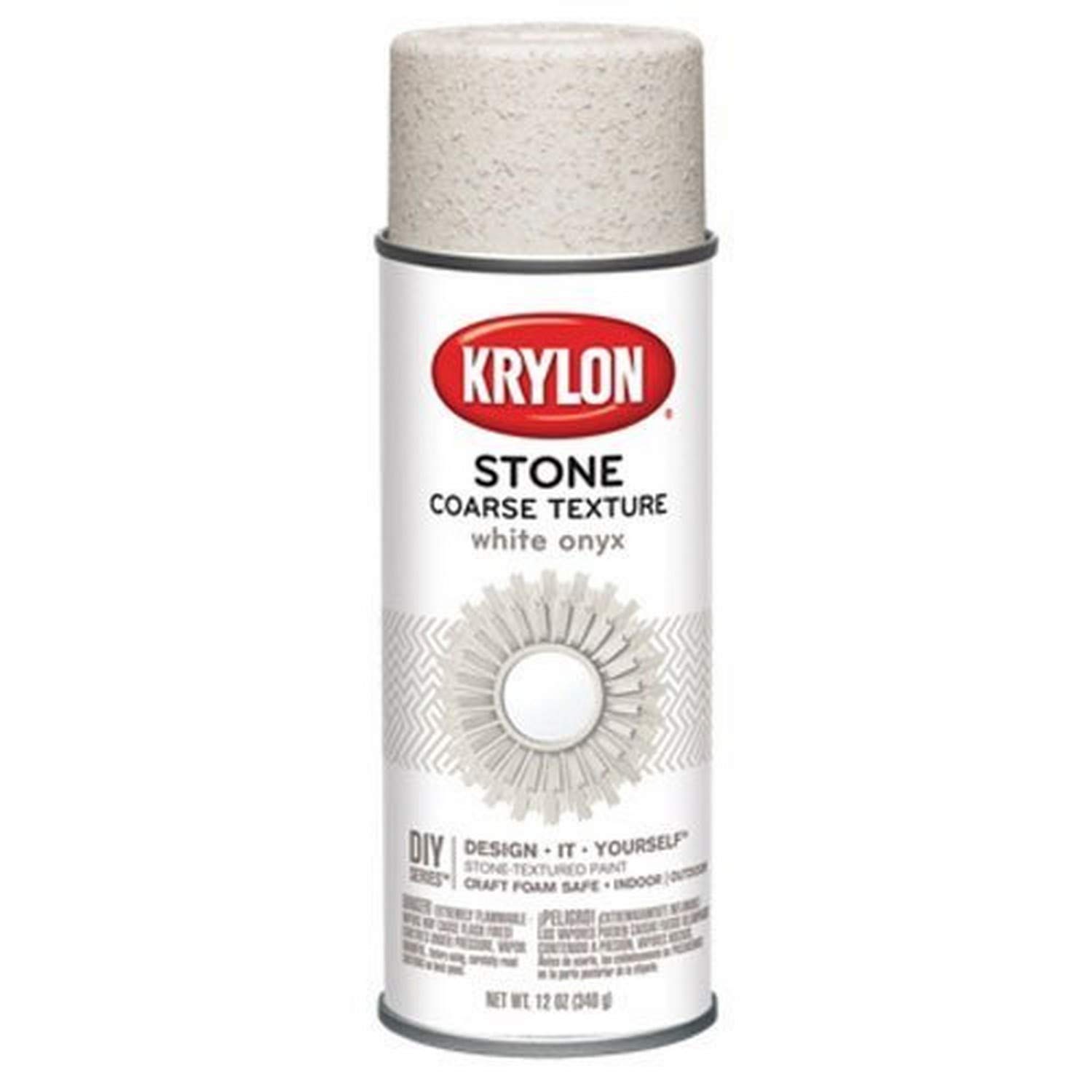 Krylon K113 Coarse Stone Texture Finish Spray Paint White Onyx 12 Ounce Buy Online In Guernsey At Guernsey Desertcart Com Productid