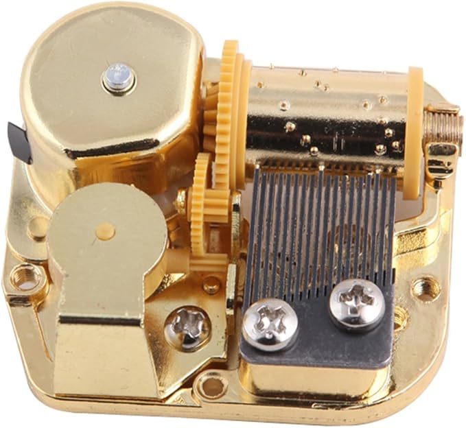 18 Note Windup Clockwork Mechanism Music Box DIY Musical
