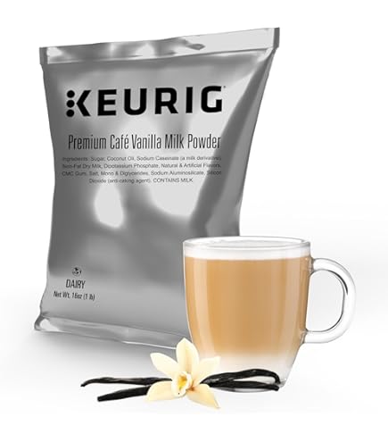 Amazon.com : Keurig Premium Café Milk Powder, 1lb Bag, Specialty