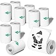 10 Rolls Mini Thermal Printer Sticker Paper, 57 X 25mm, Mini Pocket Printer Sticker Paper for Most Kids Instant Camera, Kids Instant Camera Refill Mini Printer Paper