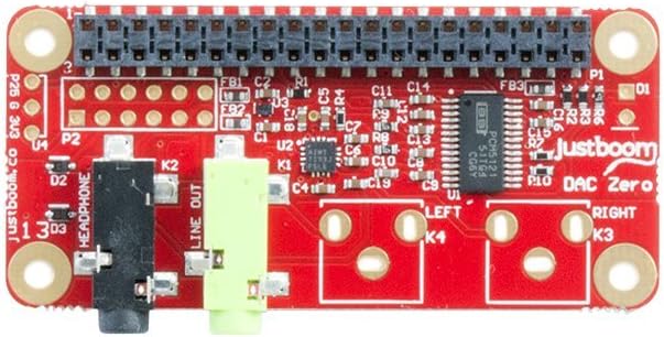 JustBoom DAC Zero for the Raspberry Pi Zero