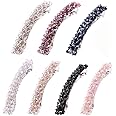 TOPYHL Hair Barrettes Hair Clips Crystal Rhinestone Hair Pins French Design Bridal Fashion for Women Teens Girls Hair Styling