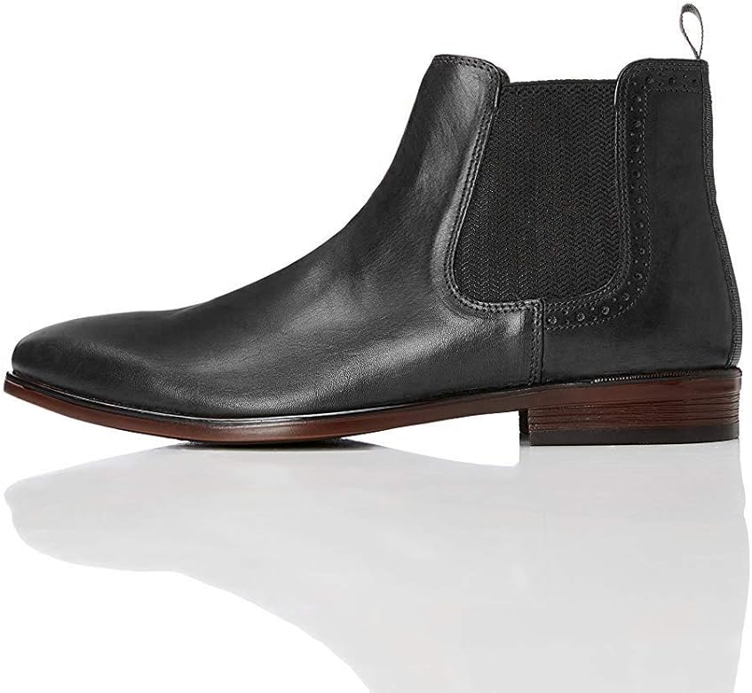 black chelsea boots amazon