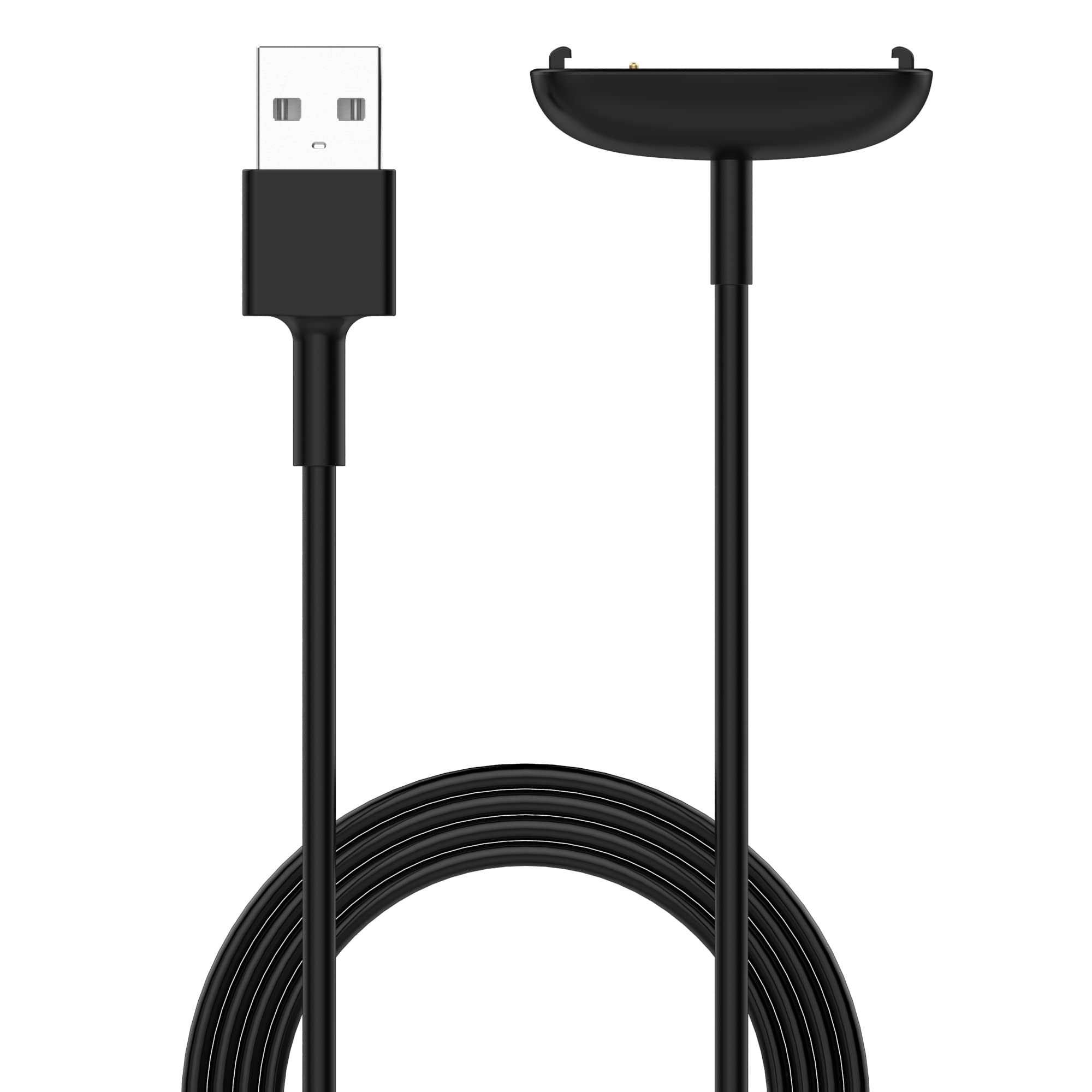 Charger Cable for Fitbit Inspire 3 Charge,Replacement USB Fast Charging Cable Accessory Cord for Fitbit 3 Charge (Black-1m)
