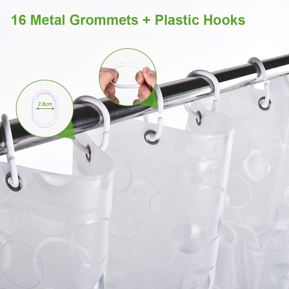 OTraki Clear Shower Curtain - Image 4