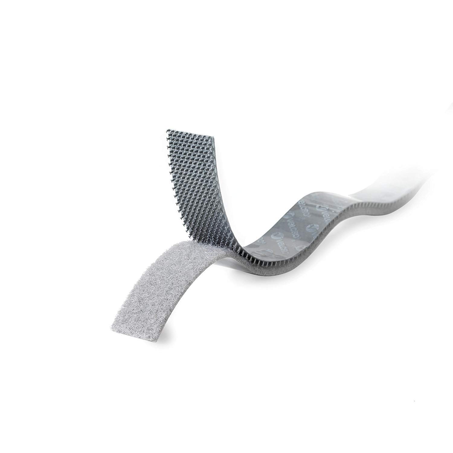 VELCRO Brand Industrial Fasteners Extreme Outdoor Weather Conditions Professional Grade Heavy Duty Strength Holds up to 15 lbs on Rough Surfaces, 4in x 1in (5pk), Strips, Gray