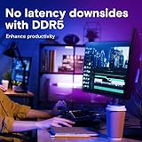 Crucial DDR5 128GB Kit 2x64GB 5600MHz CL46 CT2K64G56C46U5 view 4