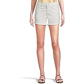 Levi's Women's Mid Length Shorts, Soft Clean White, 32