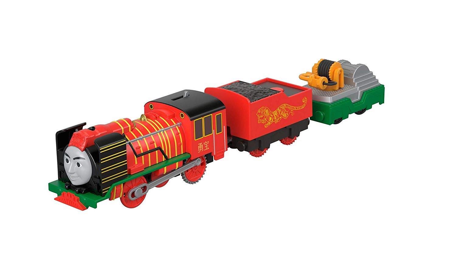 Thomas & Friends FJK57 Yong Bao Rescue,Thomas the Tank Engine Toy Engine, Big World, Big Adventure Movie Toy Train, 3 Year Old