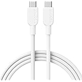 Anker USB C Cable, 310 USB C to USB C Cable (6 ft), (60W/3A) USB C Charger Cable Fast Charge for iPhone 15/15Pro, Max,Samsung