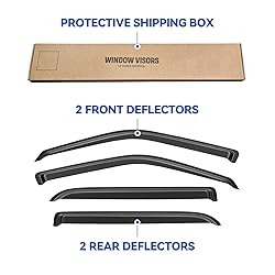 Window Visors Rain Guards Shield for 2001 2002 2003