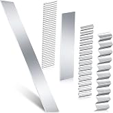 Honoson 5 Pcs Clay Blade Polymer Clay Tissue Cutters Tools Steel Slicing | Flexible Stainless Polymer Clay Cutter, for DIY Shaping Modelling Slicing Sculpting, Straight and Wave