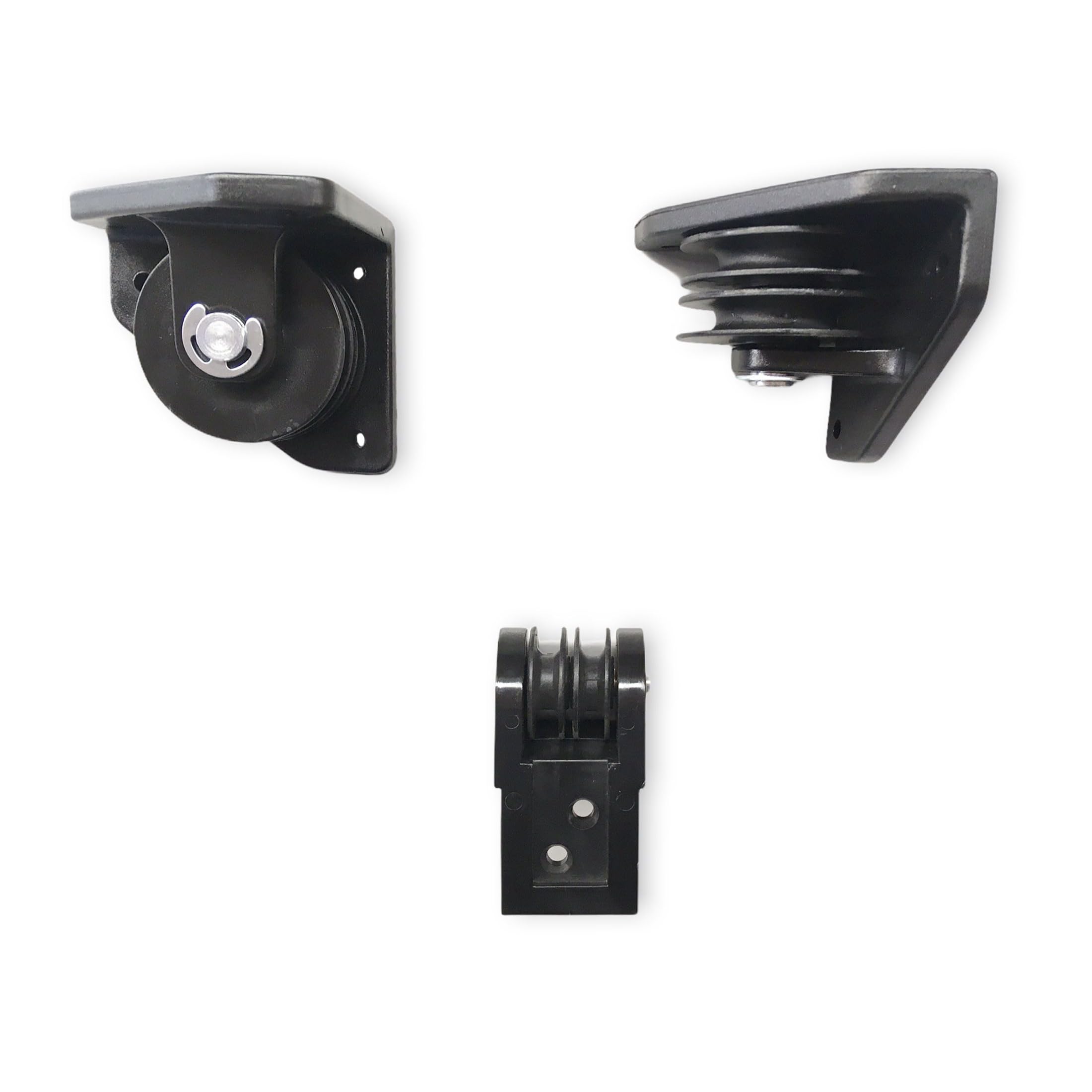 Tele Awning Rope Collection Kit for pergola. (Black)