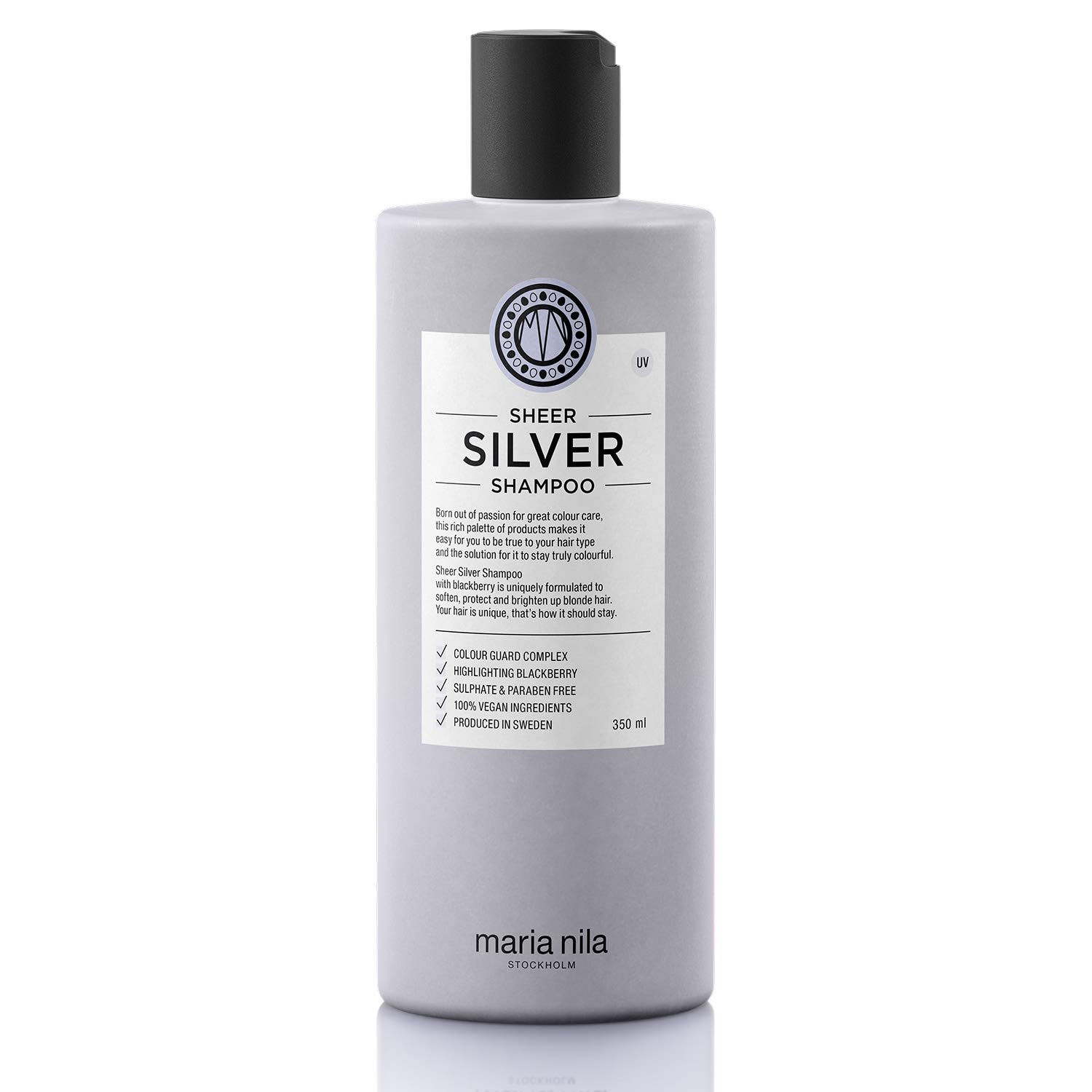 Maria Nila Care & Style - Sheer Silver Shampoo 350ml | Silber Shampoo mit violetten Pigmenten: Amazon.de: Premium Beauty - 