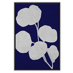 signwin Framed Canvas Wall Art Flowers Pattern Canvas...