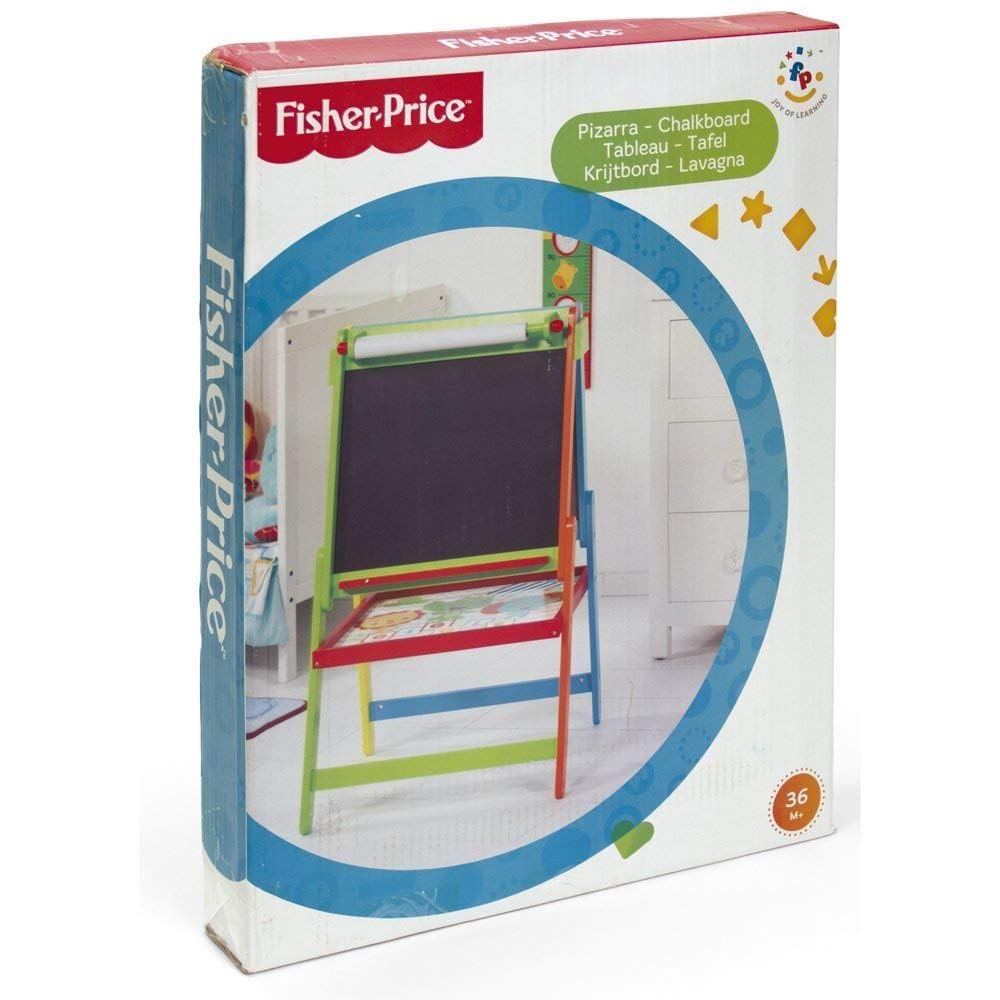 Fisher Price Holz Doppelseitig Kunst Staffelei 2 In 1 Tafel