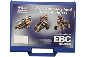 EBC Brakes HJK27B 54-Piece Hex Main Jet Kit for Mikuni 4/042 Carburetor, black