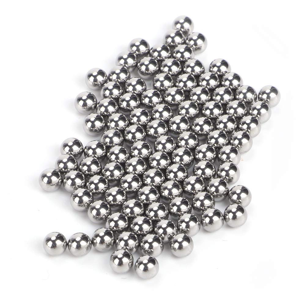 Cleaning Bottle, Yctze 4 * 4 * 3 500Pcs 3mm Stainless Steel Decanter Cleaning Balls Household Cleaning Tools for Wine Decanter