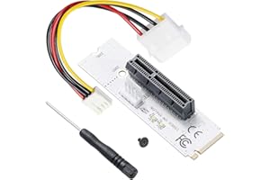DKARDU PCI-E 4X to M.2 NGFF Adapter Card M Key M.2 2260 2280 SSD NGFF M2 to PCI-e Adapter Converter Multiplier with Screwdriv