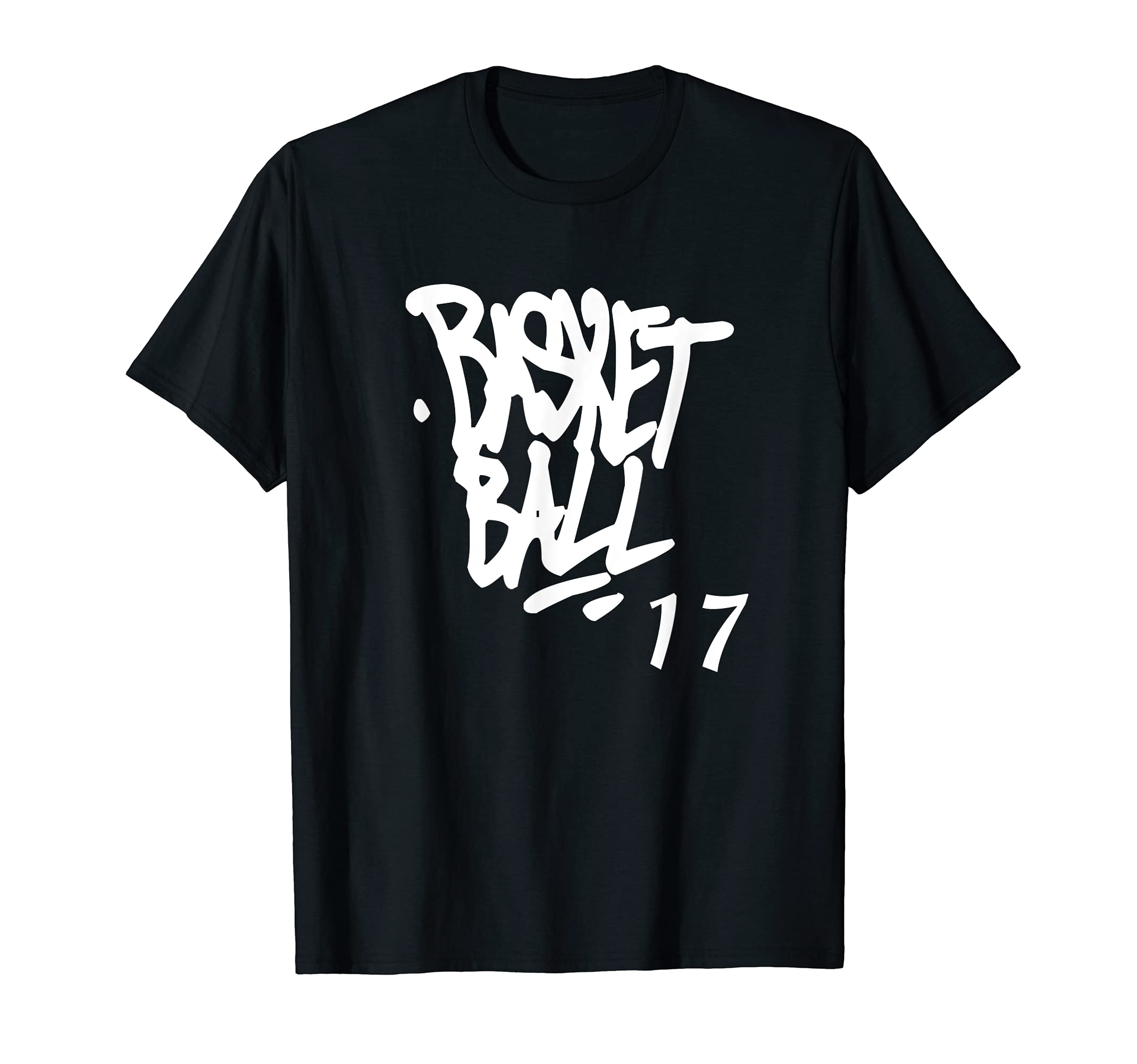 Basketball Athletic Sport Number 17 T-Shirt