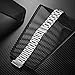 SHANGPULE Compatible with Ionic Band, Stainless Steel Metal Replacement Bracelet Strap with Folding Clasp Compatible with Ionic Smart Watch (Silver)