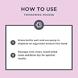 Jerome Russell BStyled Thickening Mousse 200ml Hair Volume Lift, Bond Tech view 5