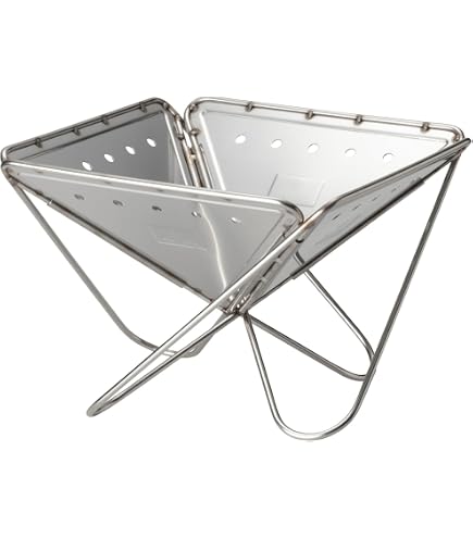 スノーピーク Pack&carry Fireplace (M) Snow Peak Pack & Carry (M) Fireplace - Made of Durable Stainless