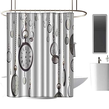 Amazon Com Bathroom Shower Curtain Hanging Curtain Antique Decor