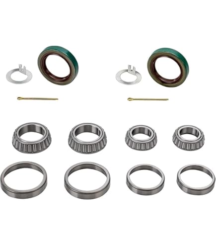 FOUR - Trailer Bearing Kits For 3500# Axles #84 Spindle 44649 / 68149 Bearings E - Foto 2