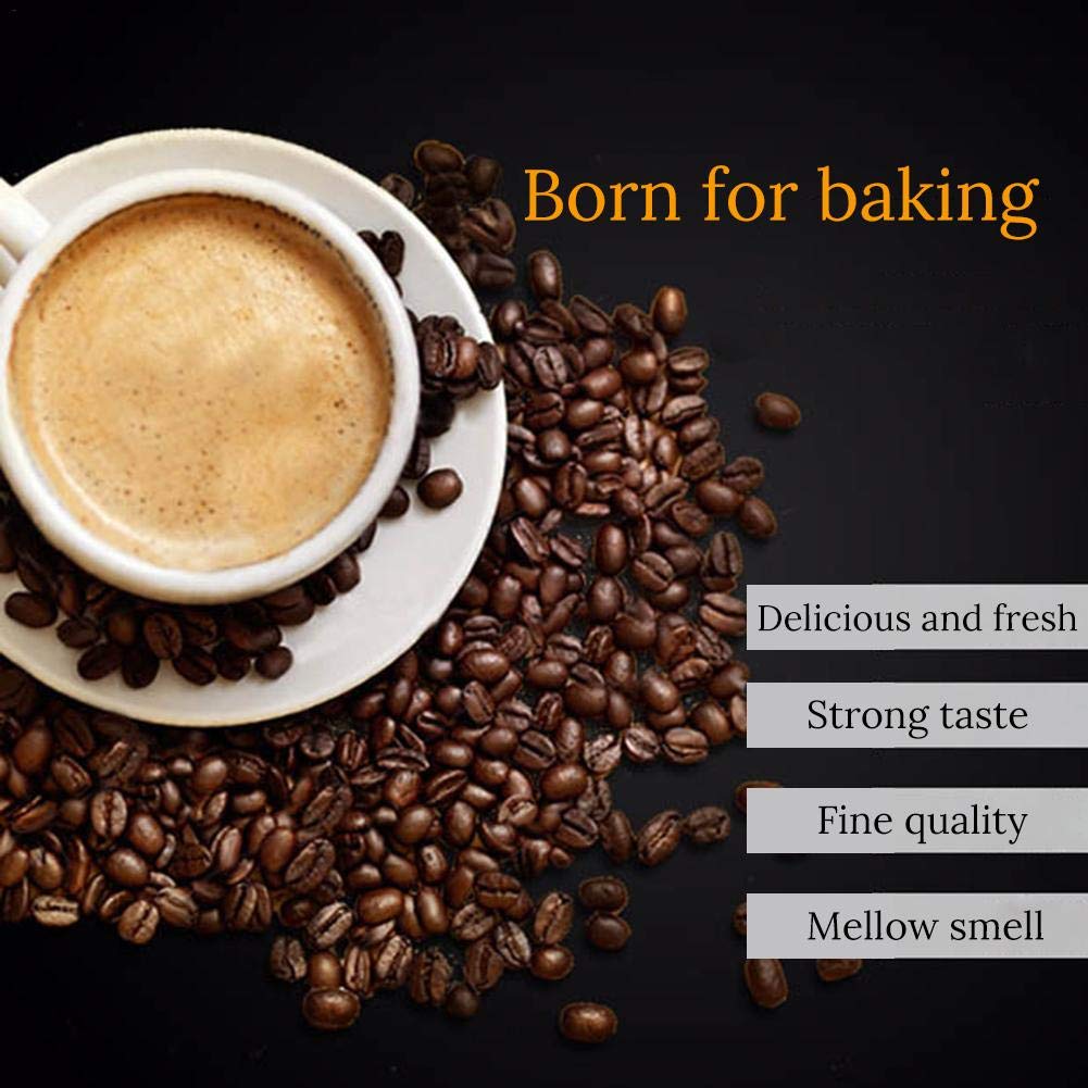 Tostador de Granos de café Beans Tostadora de café para hogar,Mini Tostadora  rotativa de Acero Inoxidable,Tostadora para moler Especias Hogar y cocina  Tostadores de café futakuchi-hakata.com