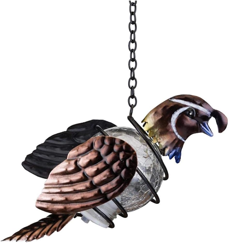 Regal Art & Gift Bird Solar Lantern - Quail