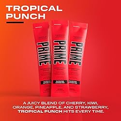 PRIME HYDRATION+ Sticks Tropical Punch| Hydration