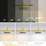 HARPER LIVING Wireless Picture Light Rechargeable Battery Wall Lamp with Remote view 2