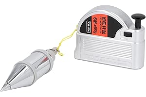 Magnetic Wire Plumb Bob Plumb Rite Setter Leveling Tester Device Retractable 6 Meter Line Drop Vertical Measuring Tool for Co