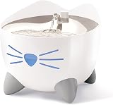 Catit PIXI Smart Drinking Water Fountain for Cats, White, App Enabled view 3
