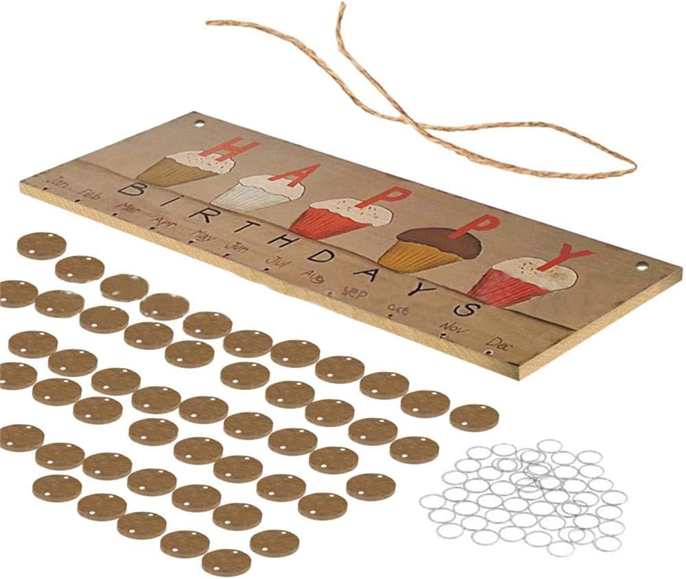 Calendrier En Bois Conseil Danniversaire De Famille Calendrier En Bois Anniversaire Francais Decoration De Fete D Apos Anniversaire A Maison Calendriers Muraux Fournitures De Bureau