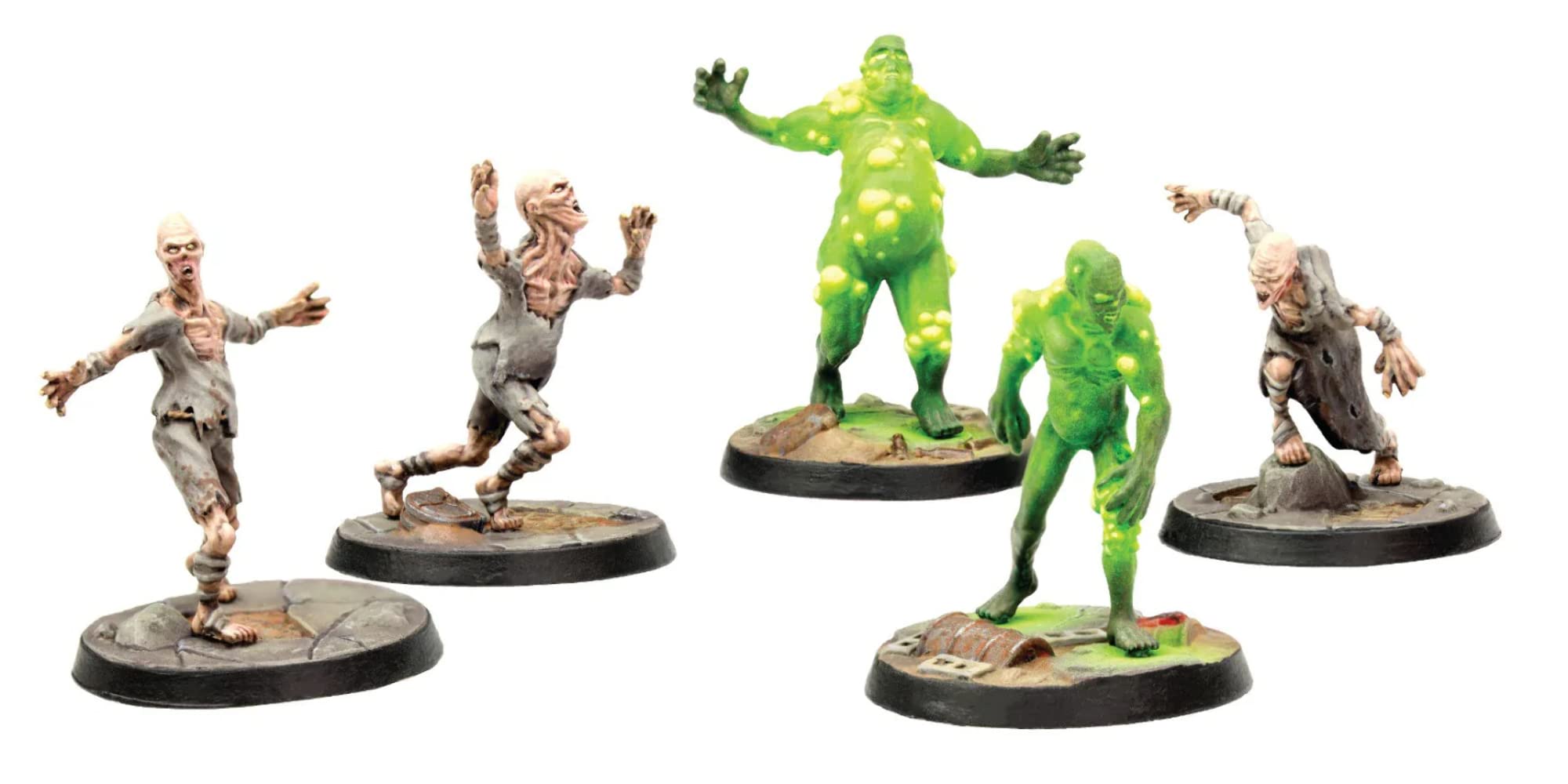 Modiphius Entertainment Fallout Wasteland Warfare Ghouls Miniatures Set
