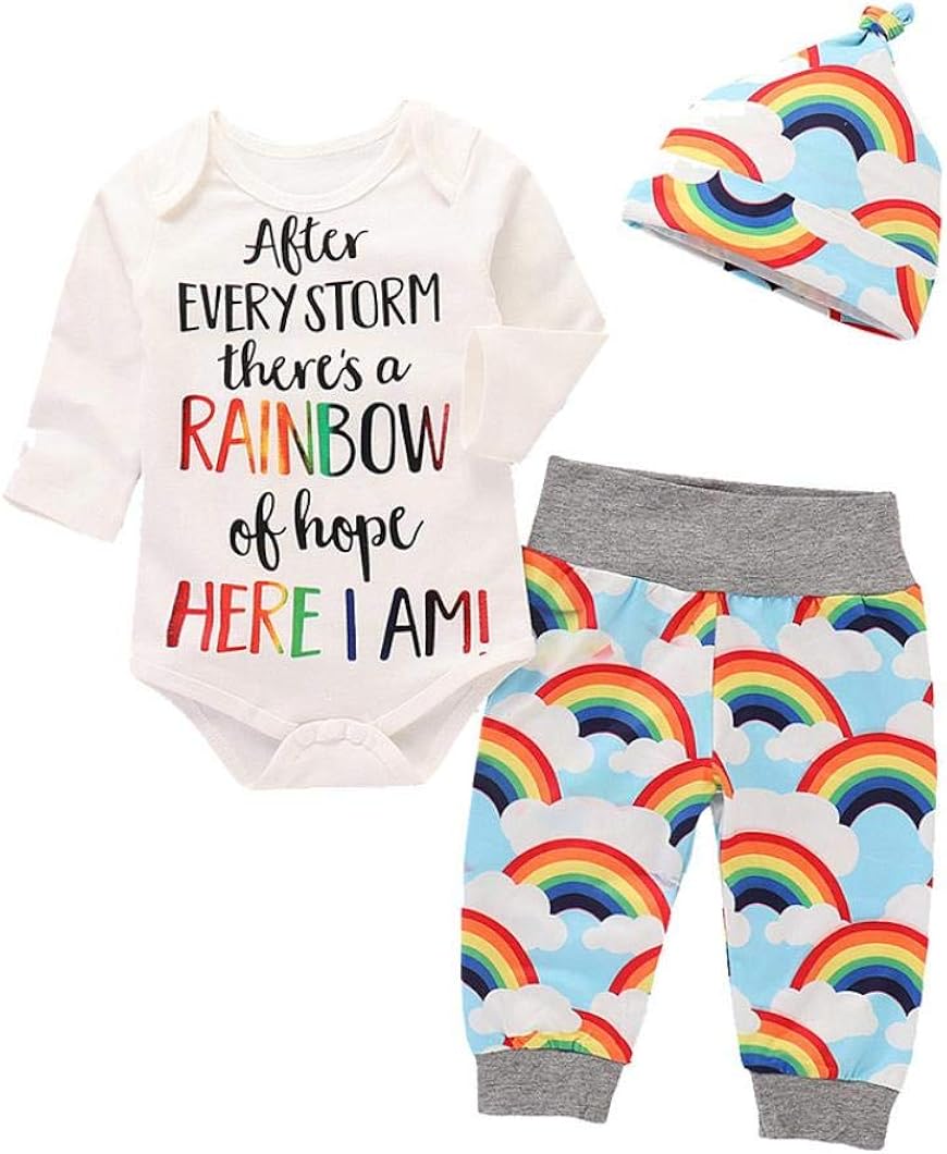 newborn rainbow baby outfit