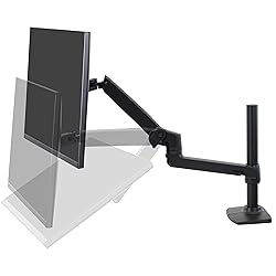 Ergotron – LX Monitor Arm, Single Monitor Desk