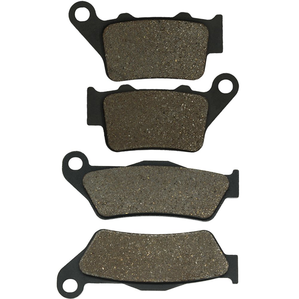 Cyleto Front and Rear Brake Pads for EXC/EGS 200 1998-2003 LC4-E 400 Enduro 2000-2001 EGS/EGS-E/LSE 620 Enduro 1996-1999 640 LC4 Adventure 2003-2007