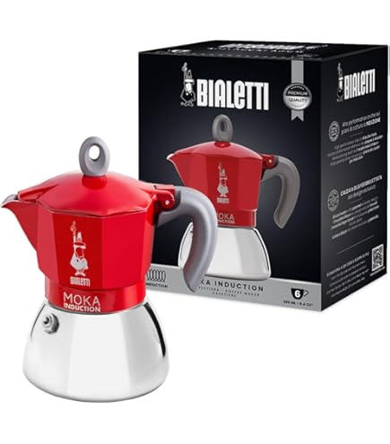 BIALETTI 【日本未販売】FIAMMETTA INDUCTION  4杯 Amazon.com: Bialetti Fiammetta Moka Pot – 4 Cup Espresso