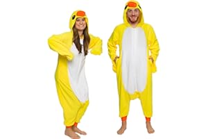 Funziez! Adult Onesie Halloween Costume - Animal and Sea Creature - Plush One Piece Cosplay Suit for Adults, Men and Women