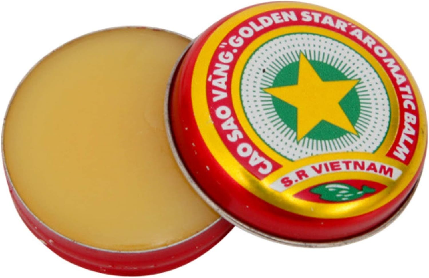 Cao Sao Vang 3 X New Golden Star Balm Vietnam 3g Each/9g Total