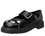 T.U.K. Kitty Cat Mary Jane Shoes for Women, Round