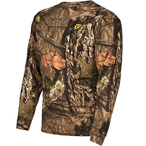 Scent Blocker Men's Long Sleeve Cotton T-Shirt (Mossy Oak Country, X-Large) - Thumbnail 2