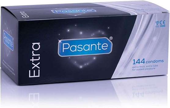 Pasante Condones Extra Resistentes - 144 Unidades: Amazon.es: Salud y cuidado personal